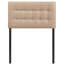 Tête de lit rembourrée en tissu Emily de Modway-122135067-122135060