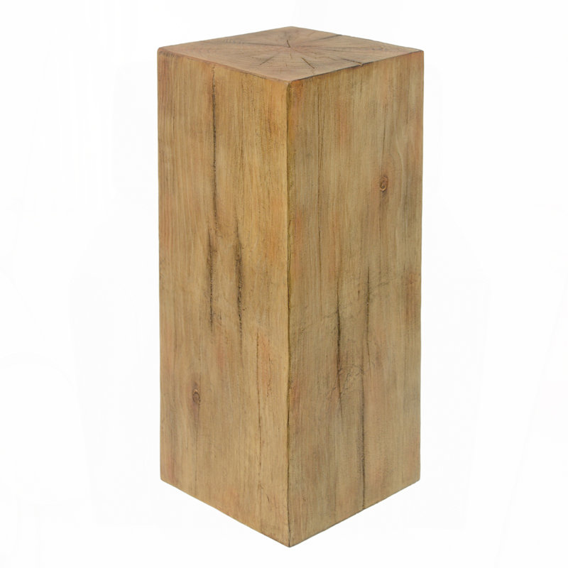 End Table, Natural, H33.75"