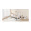 Lit plateforme en bois avec garde-corps et 2 tiroirs Wood House