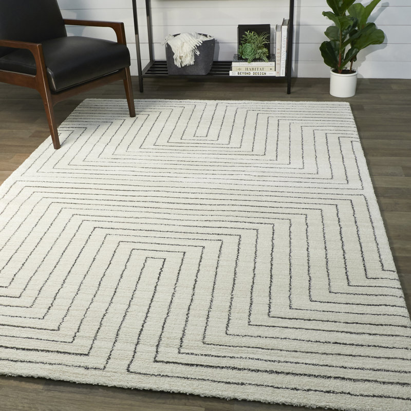 Hadley Geometric 160cm X 213cm Area Rug