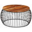 Schlitz Solid Wood Frame Coffee Table-1099256114