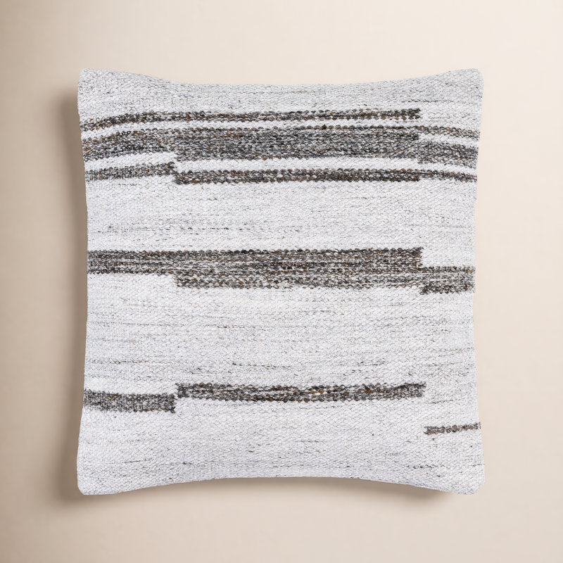 Weaver Throw Pillow, 22" x 22", Polyester/Polyfill