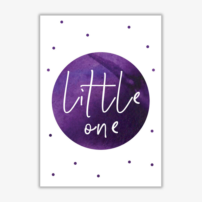 Little One - Painting, No Frame, 42 cm H x 30 cm W x 1 cm D