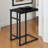 Accent Table C-shaped, End, Side, Snack, Living Room, Bedroom, Metal, Laminate, Contemporary-2009291364