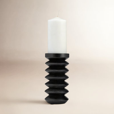 Wood Tabletop Pillar