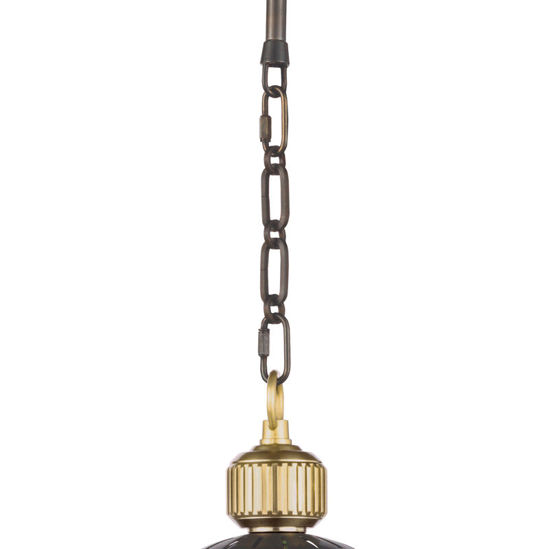 1 - Light Pendant, 33.5" H x 8.5" W x 8.5" D