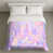 Light Lavender and Bright Salmon