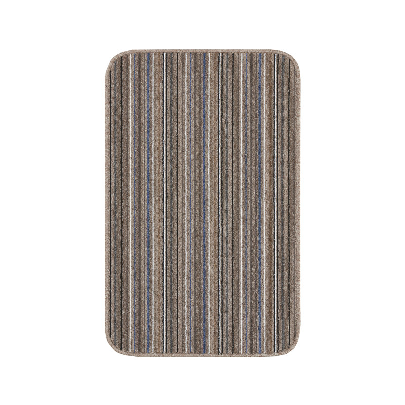 Barrera Kitchen Mat, Rectangle 57 x 90cm, Brown