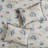7 Piece Cotton Sateen Comforter Set Blue