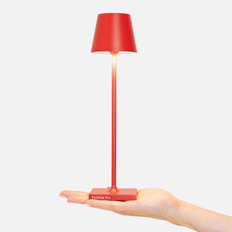 Poldina Pro Micro Table Lamp, Red