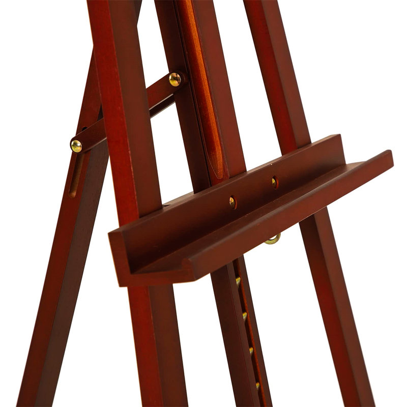Inbox Zero Adjustable Wood H-Frame Easel