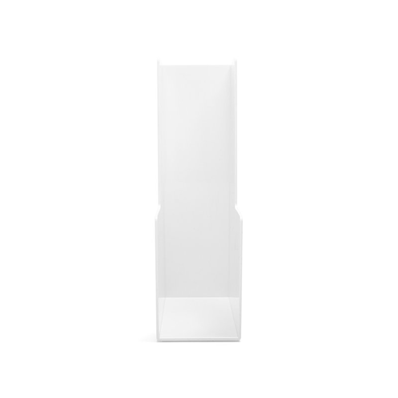 Boîte de rangement pour revues, Blanc
