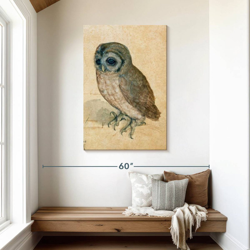 Brampt The Little Owl, 45" H x 30" W