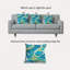 Housse et insert de coussin d'extérieur carré en mélange de marbre-672044432-672044434