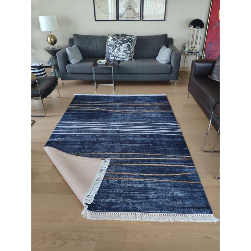 Tapis Maryemma avec envers antidérapant, Rectangle 3 pi 11 po x 8 pi 10 po