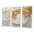 Toile naturelle avec cadre flottant