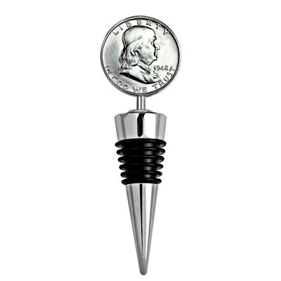 Goodall Gold Brass Stainless Steel Bottle Stopper