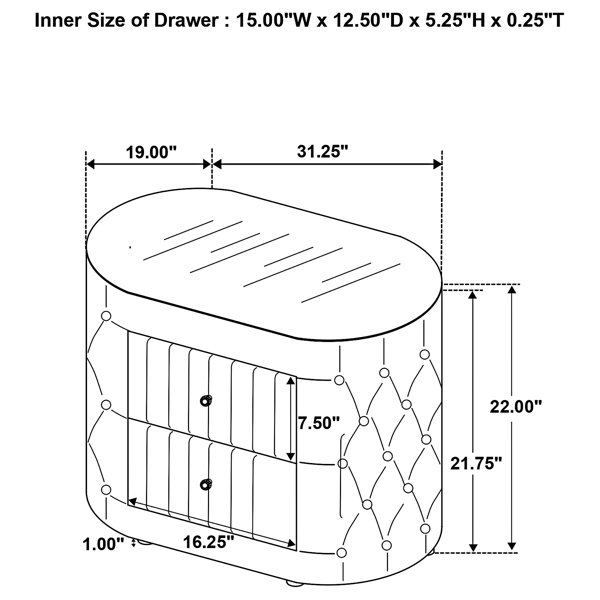 Dimensions du produit