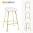 26" Counter Stool With Metal Frame-1494349904