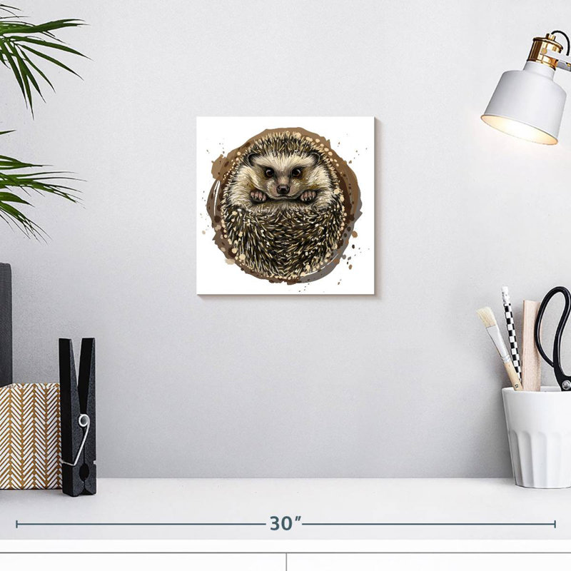 Crowle Joyful Hedgehog, H 10 po x l 10 po