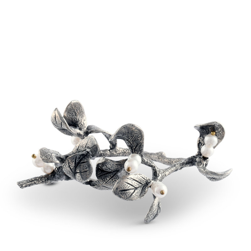 Mistletoe Metal Napkin Ring