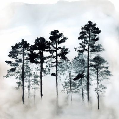 " Ephemeral Whispers " Painting Print