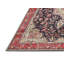 Tapis rouge/noir/beige traditionnel Nermal-1436327335