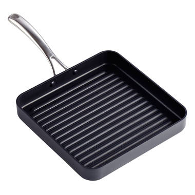  Cuisinart 630-30 Chef's Classic Nonstick Hard-Anodized 12-Inch  Round Grill Pan,Black: Home & Kitchen