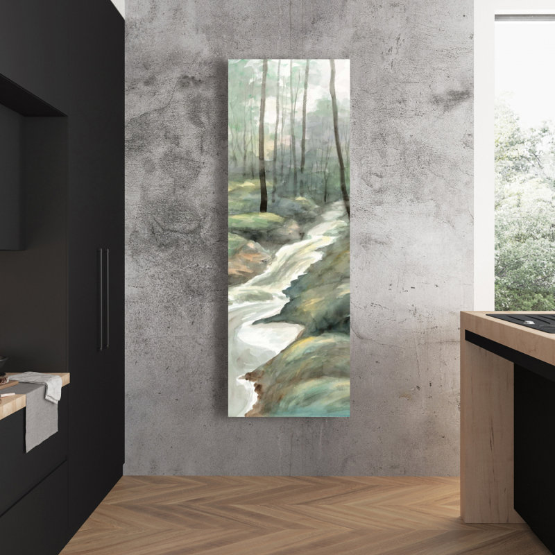 Chute d'eau - Toile illustrative pour la décoration des arbres