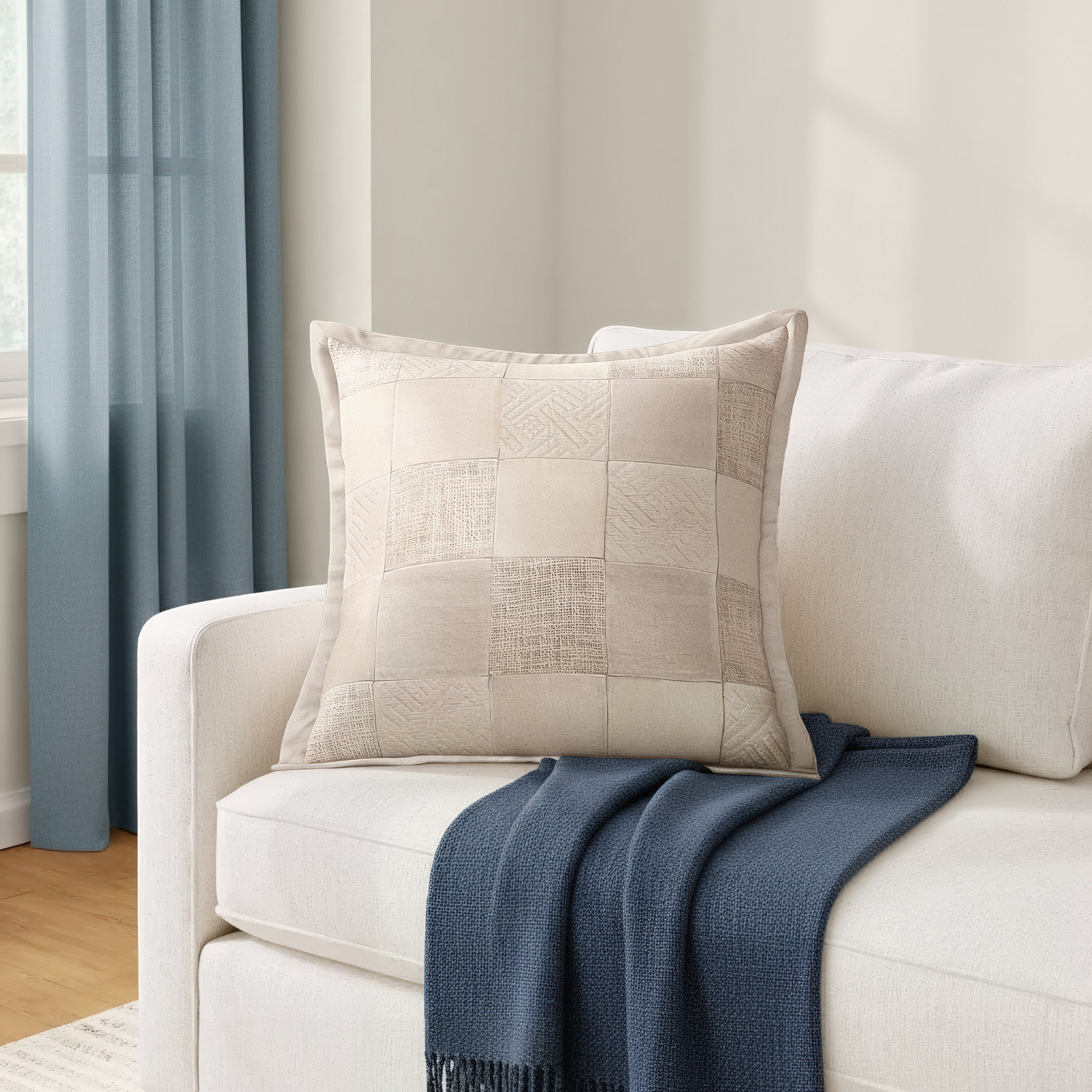 Adale 22" x 22" Throw Pillow