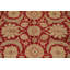 Tapis traditionnel traditionnel rouge à motif floral Agra 8 x 10
