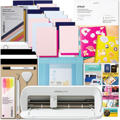 Cricut Joy Xtra Cutting Machine with Ultimate Card and Sticker Making Bundle