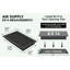 Grille en fonte d'aluminium de 8 po x 14 po Achek-107405408-102716469