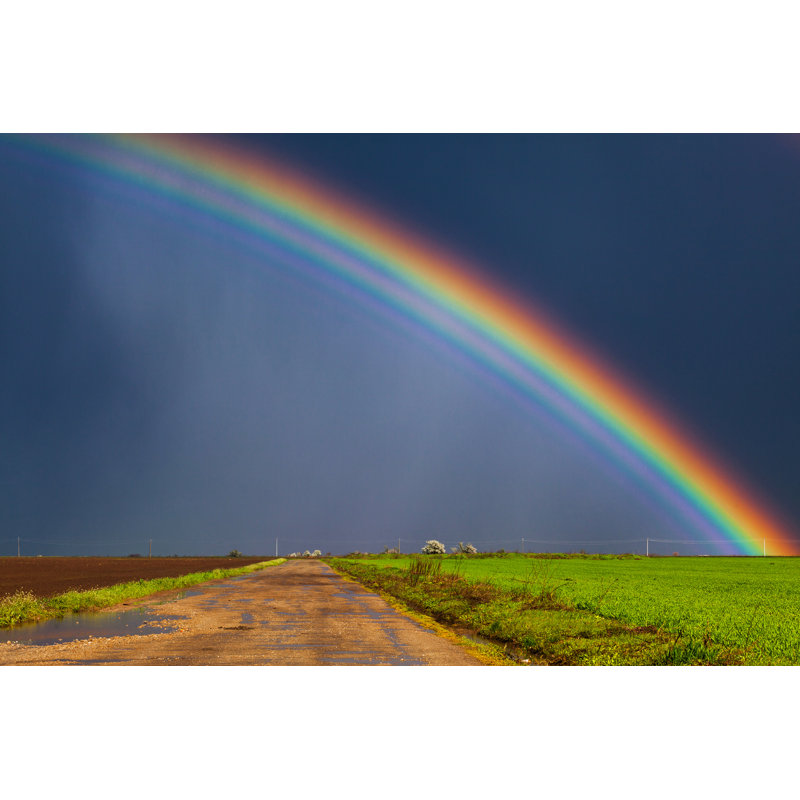 Real Rainbow by Constantinopris - Wrapped Canvas Print, 30cm H x 46cm W x 3.8cm D
