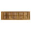 Élégant banc d'extérieur en bois avec structure en fer, finition idéale pour le jardin