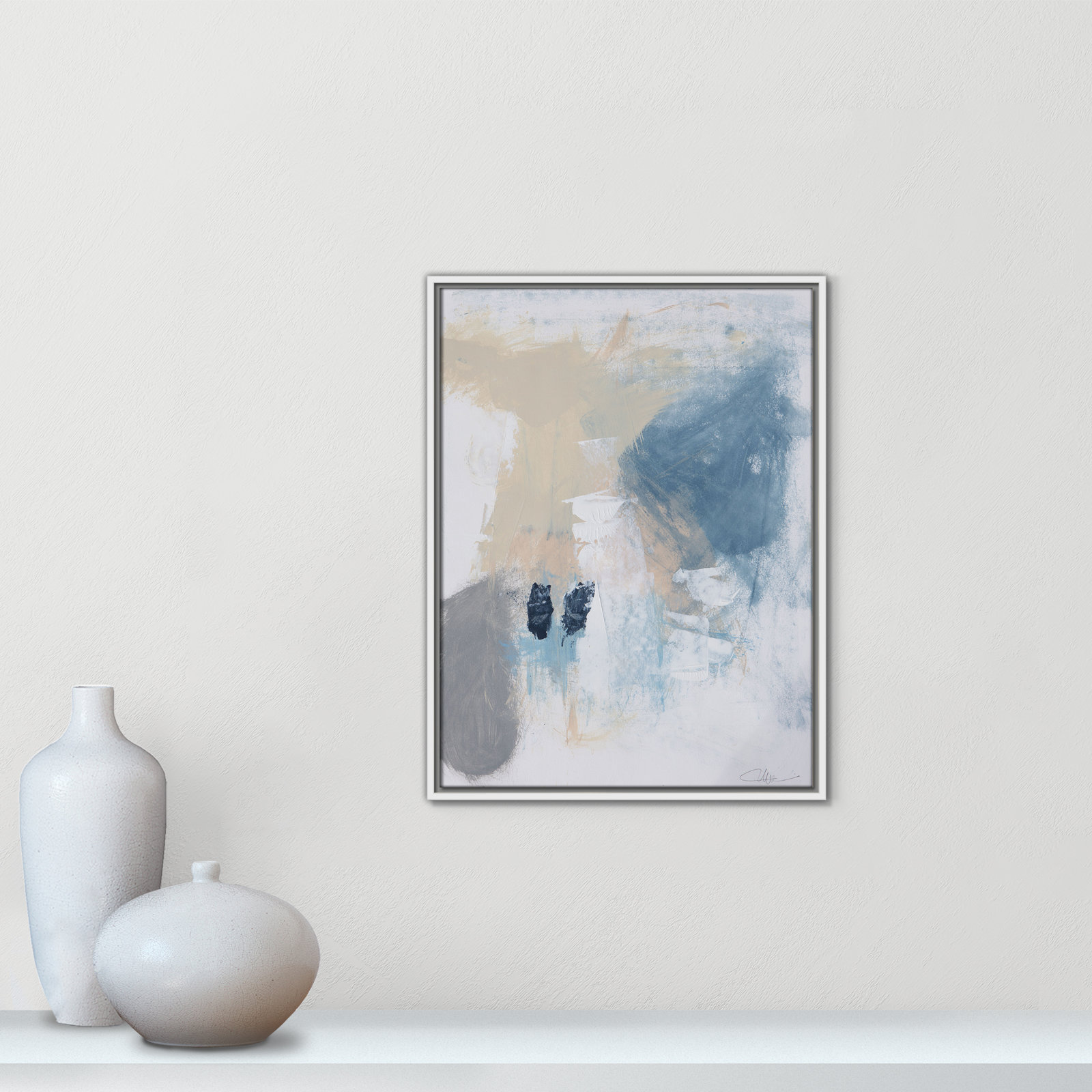 Coastal Carnival II Print by Casa Fine Arts, No Mat, 25.5" H x 19.5" W x 2" D, White Floater Framed Canvas