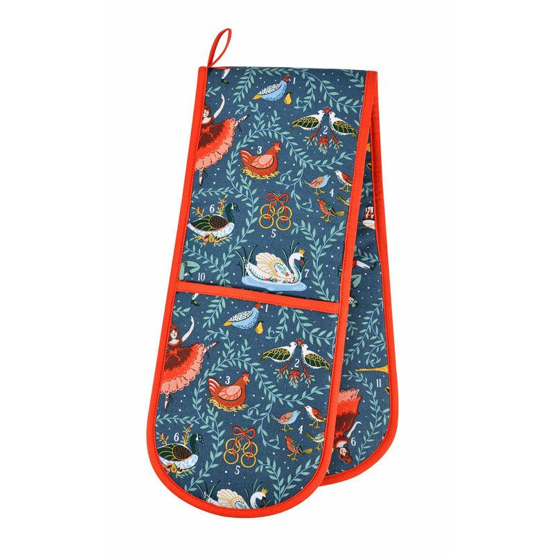 Ulster Weavers 12 Days Of Christmas 100% Cotton Oven Glove