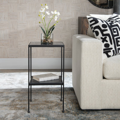 Marble Top End Table
