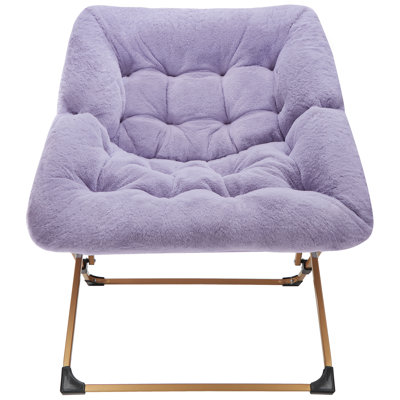 Reace Folding Papasan Accent Chair
