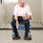 Heavy Duty Shower Chair With Wheels(U-Shape Seat)