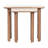Kip Nested Travertine & Acacia Wood Side Tables