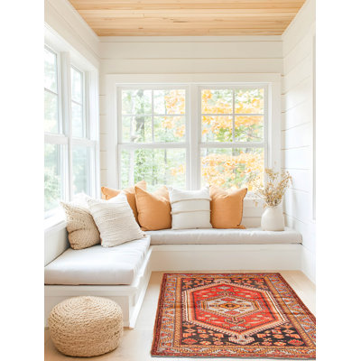 Anadol Red Rug 4'7" x 7'3"