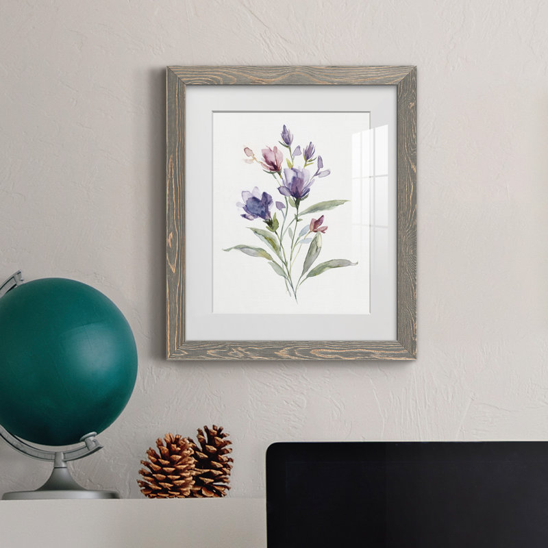 Variété de couleur IV - Reproduction d'art sur papier encadrée, gris, H 20 po x l 17 po x P 1,5 po