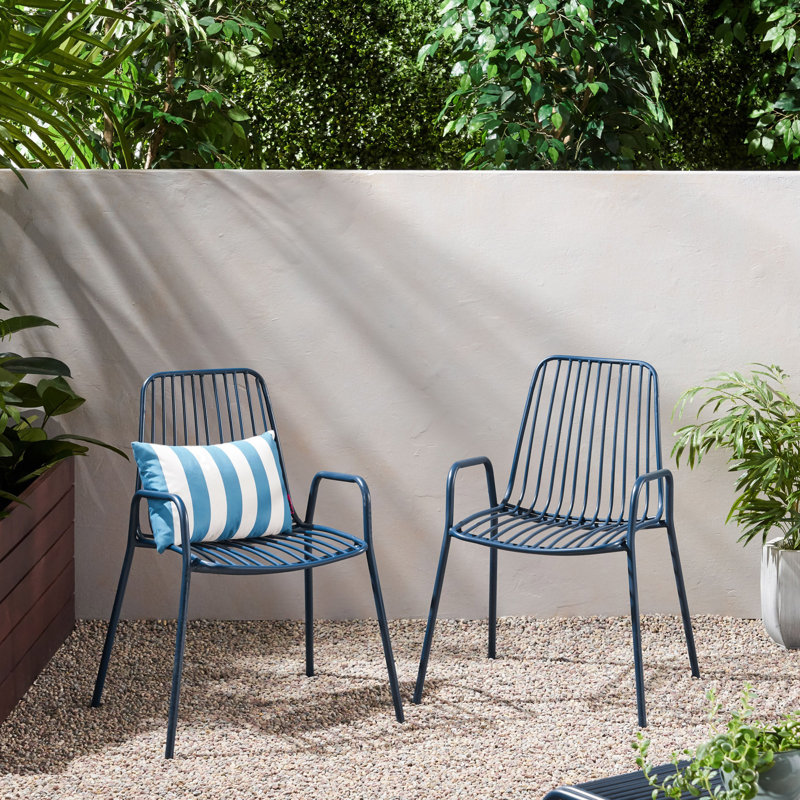 Chaise d'extérieur moderne (ensemble de 2)