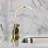 Kingston Brass Kaiser Two-Handle 4-Hole Deck Mount Bridge Kitchen Faucet with Brass Side Sprayer-101180654