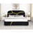 Desalvo Upholstered Stainless Steel Decoration Bed-30307387-30307384
