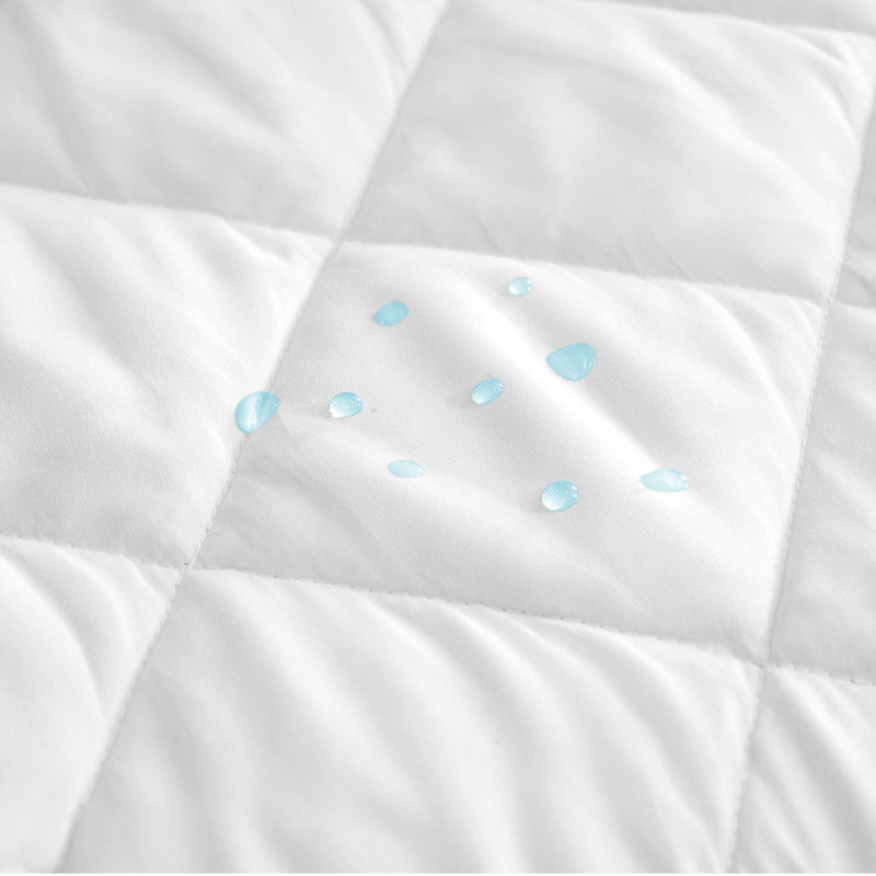 Waterproof Quilted Mattress Pad, King