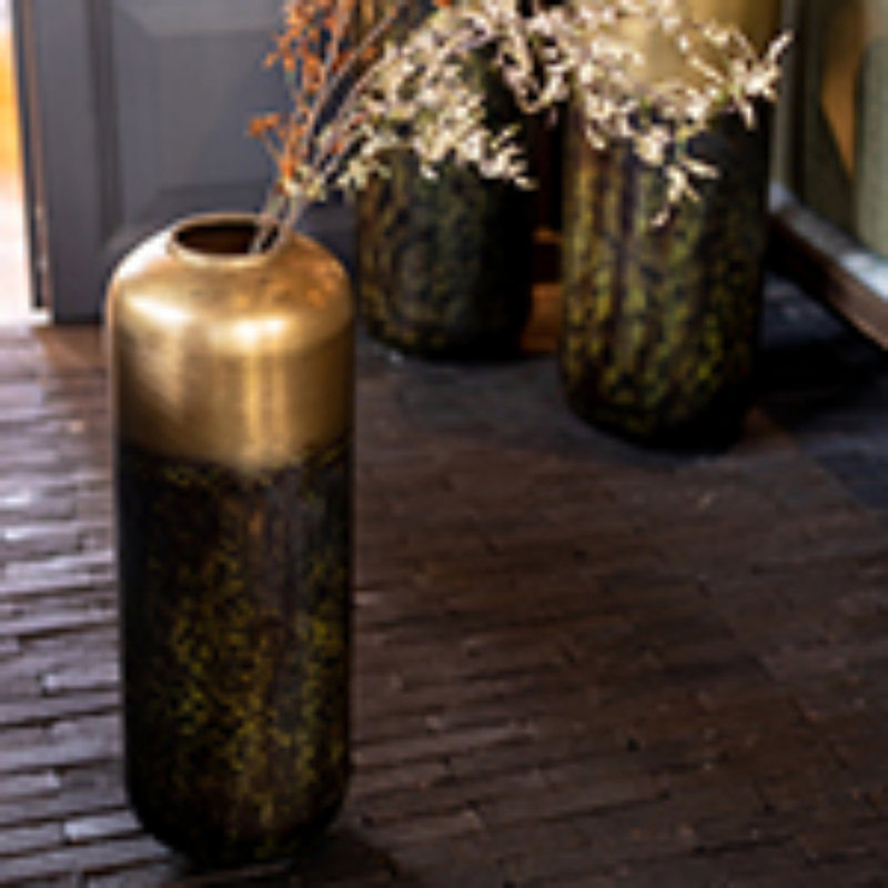 Bodenvase Silkleaf, 69.5cm H x 25cm W x 25cm D