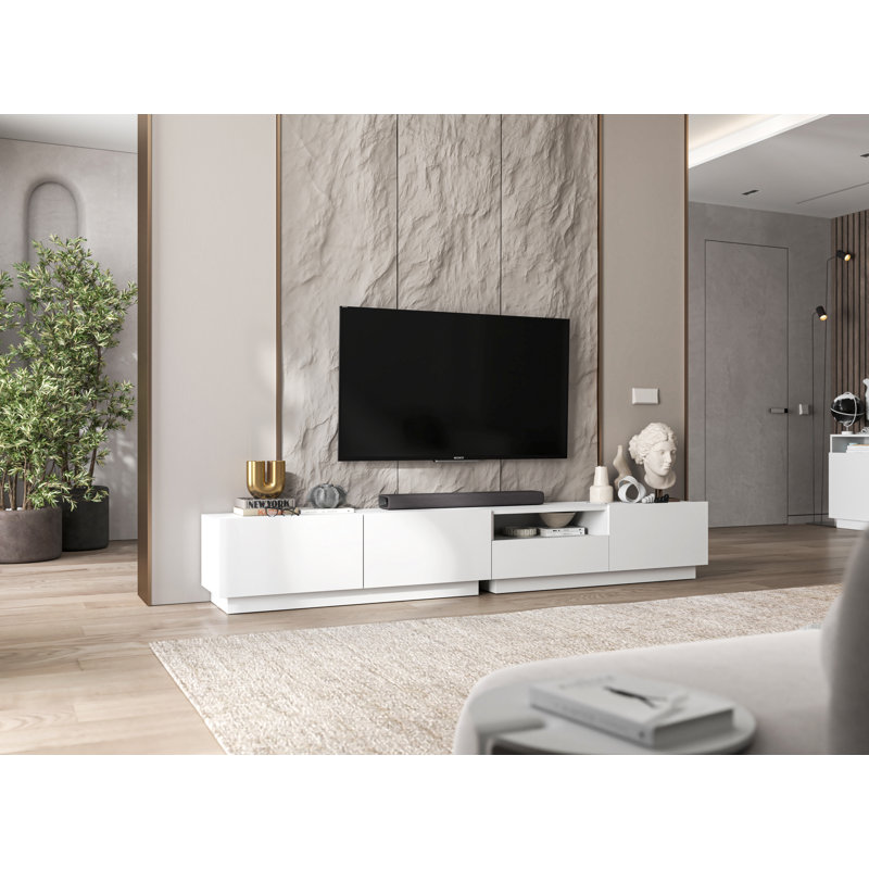 Chantai TV stand, White