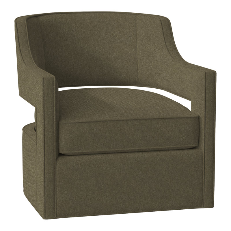 Phoebe 29.5" W Swivel Armchair, Perigold Banks Balsam